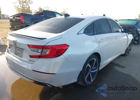 2022 Honda Accord Sport из США, поврежденный, VIN 1HGCV1F3XNA084806